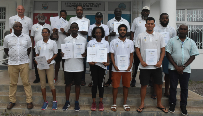 Olympic Solidarity: Handball coaching course under DNSS programme