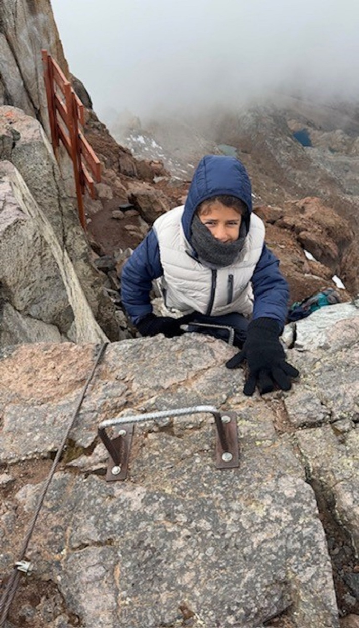 Youngest Seychellois mountaineer Megan Rose climbs Mount Kenya