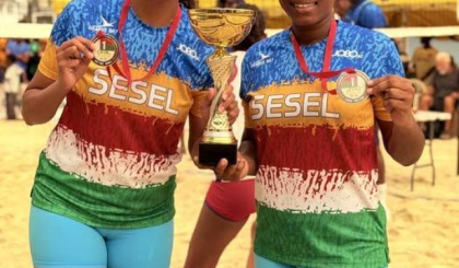 Angelique Adeline, Hillary Nourrice capture women’s beach volleyball CAVB Zone 7 Tour title