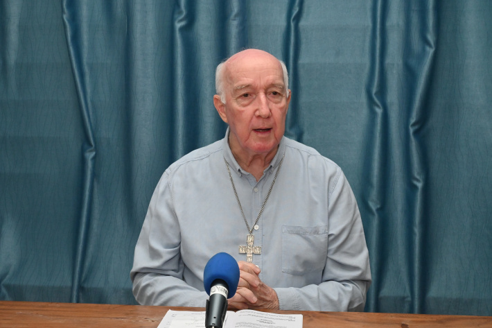 L’Evêque Alain Harel annonce sa renonciation