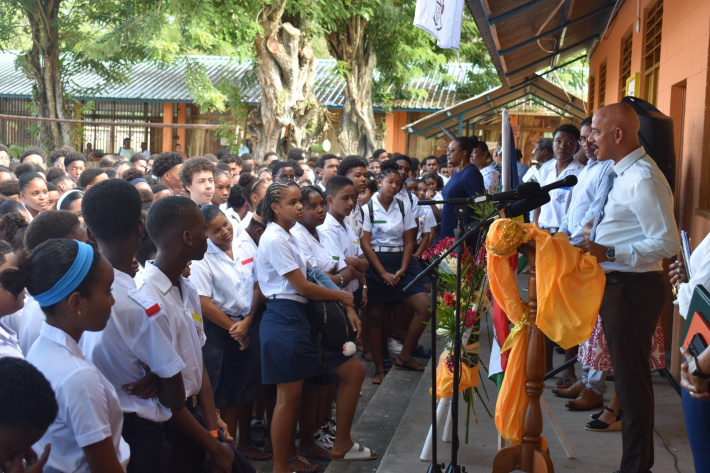 Praslin secondary school sets priorities for new academic year