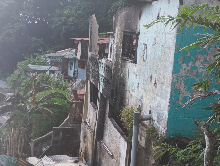 Three-bedroom house gutted by fire