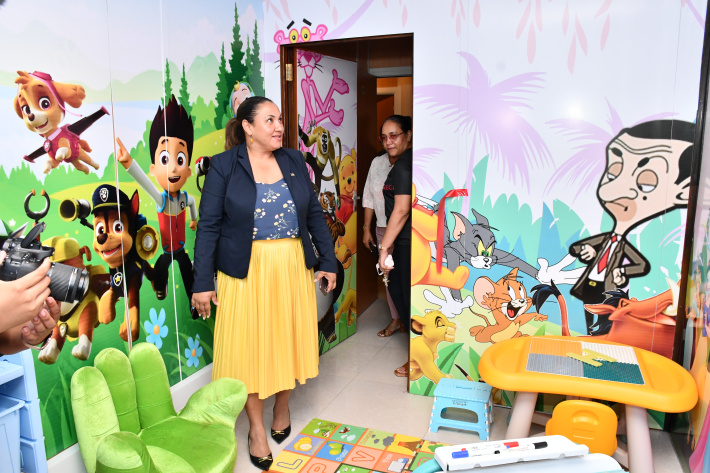 Child-friendly space unveiled at Social Affairs office