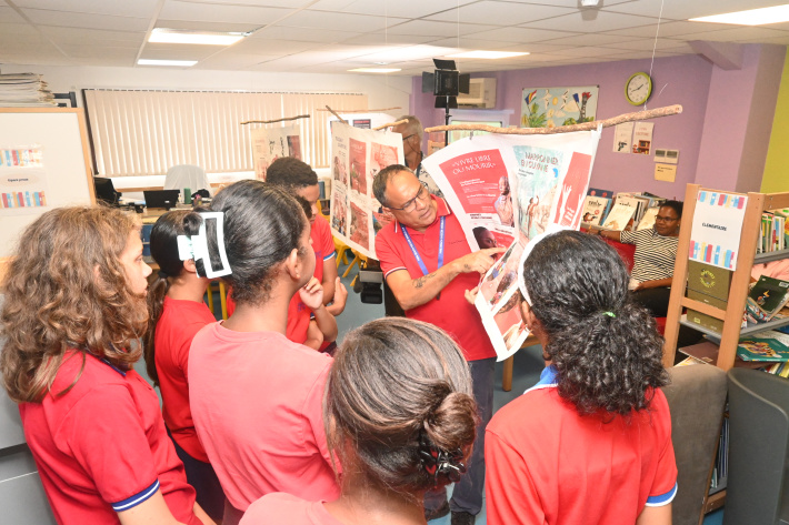 À l’École Française des Seychelles   