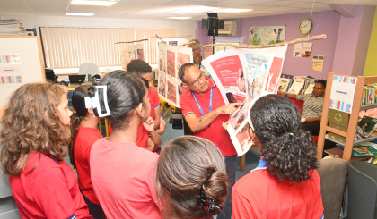 À l’École Française des Seychelles   