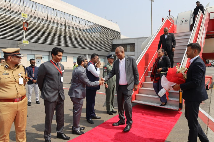 State visit in India