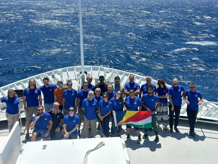 Local fisheries experts explore  the depths on global mission