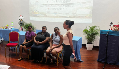 Latelye pour valoriz Lalang Maternel pour bann fitir ansennyan