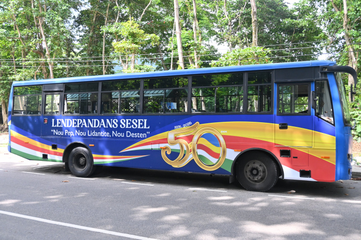 Golden jubilee celebrations gain momentum with branded buses launch