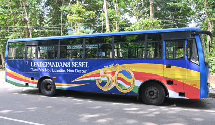 Golden jubilee celebrations gain momentum with branded buses launch