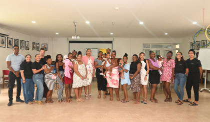Young mothers empowered through ‘Give to Gain’ session
