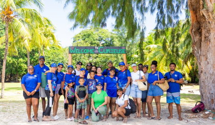 HSI team joins annual giant Aldabra tortoise census on Curieuse Island