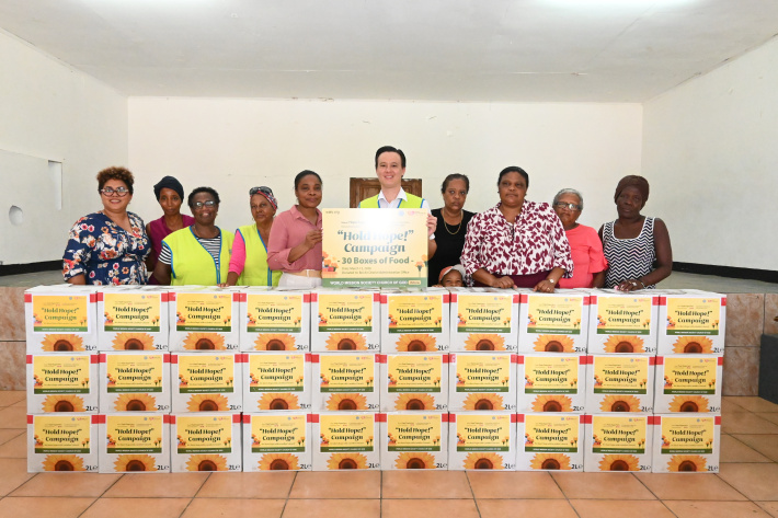 Church of God conducts ‘Hold Hope’ campaign donation