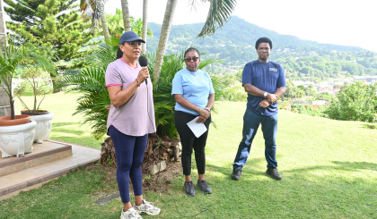 First Lady leads green drive at Bel Eau