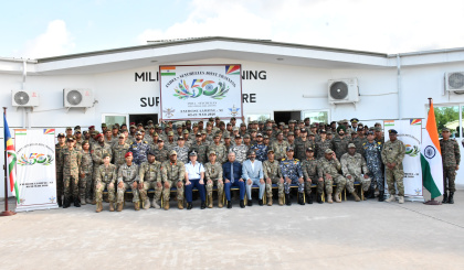 SDF and Indian forces mark successful end to Lamitiye-26 exercise