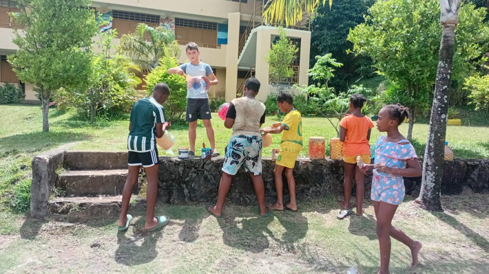 Bel Ombre primary school benefits under the ‘Green Harvest – Grow Your Own Food Movement’