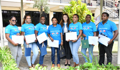 Six étudiants de l’UniSey partent en stage à La Réunion