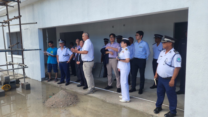 Japan confirms completion of Marine Police headquarters at Île Perseverance in June