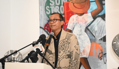 George Camille marks 40 years of artistic practice with retrospective exhibition