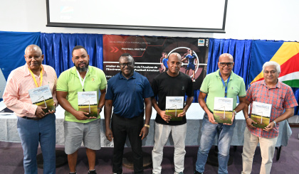 Stakeholders encouraged to be more involved and committed to developing grassroots football in Seychelles