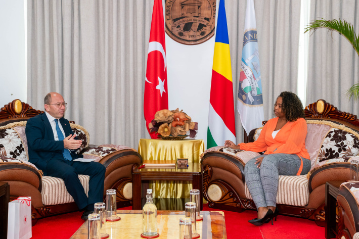 Turkish ambassador to Seychelles calls on National Assembly Speaker