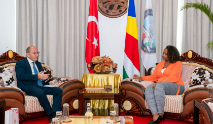 Turkish ambassador to Seychelles calls on National Assembly Speaker