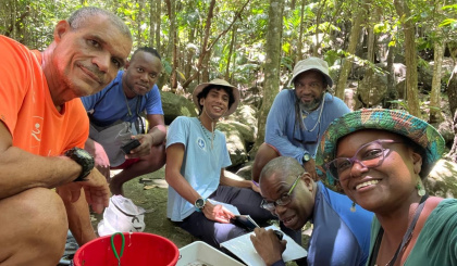 Joint survey focuses on Silhouette’s freshwater ecosystems