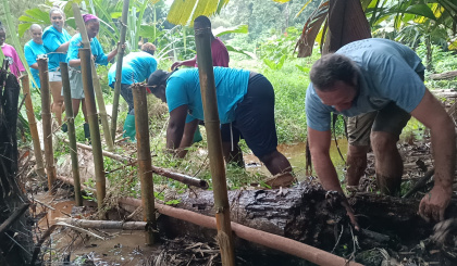 Youth mastering nature’s engineering through Beaver Dam analog training