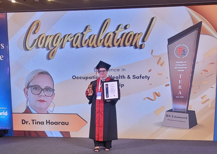 Up Close …..avec Dr Tina Hoareau