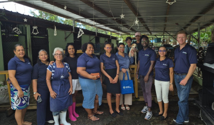 Mahé Shipping company donates R75,000 to support Pet Haven Seychelles