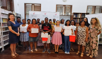 L’Alliance Française des Seychelles célèbre les lauréats du DELF et du DALF