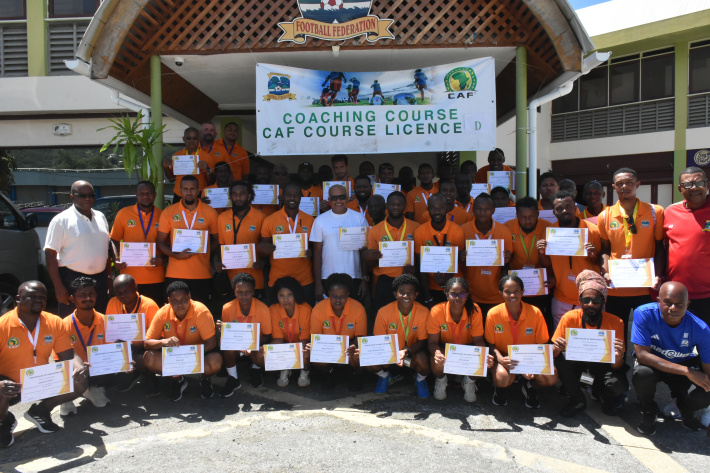 Football: Confédération Africaine de Football (Caf) coaches’ training