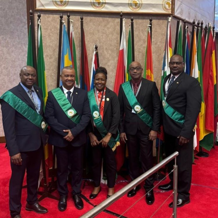 Seychelles delegation sworn in at Pan-African Parliament extraordinary session
