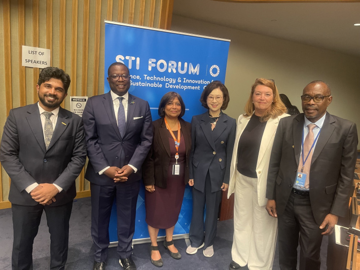 Xavier Estico bids farewell to UN STI group