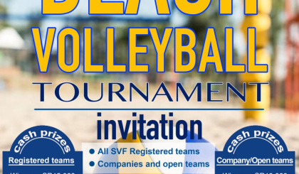 Beach Volleyball: National Day Tournament