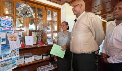President Herminie addresses visitor safety, infrastructure on La Digue
