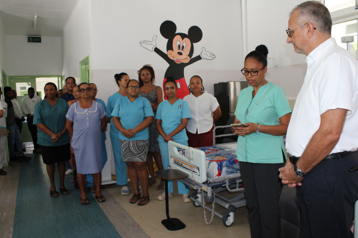 Constance Lemuria brightens Children’s Day on Praslin