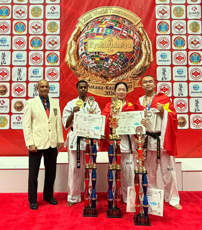 Karate: 2nd World Kyokushin-Ryu Championships held in Astana, Kazakhstan