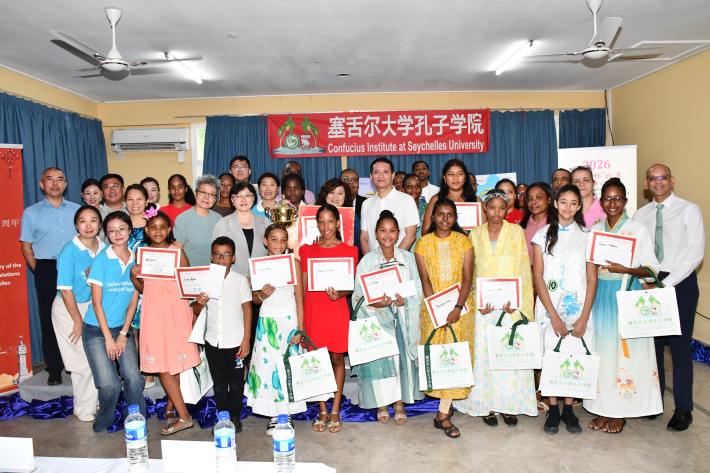 Pamella Denis triumphs at Chinese Bridge Competition