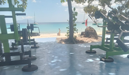 Beau Vallon outdoor gym reopens