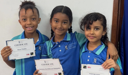 ISS celebrates student achievement through end-of-year class assemblies
