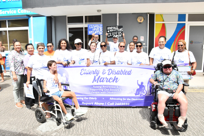 March in Victoria highlights elderly and disability rights