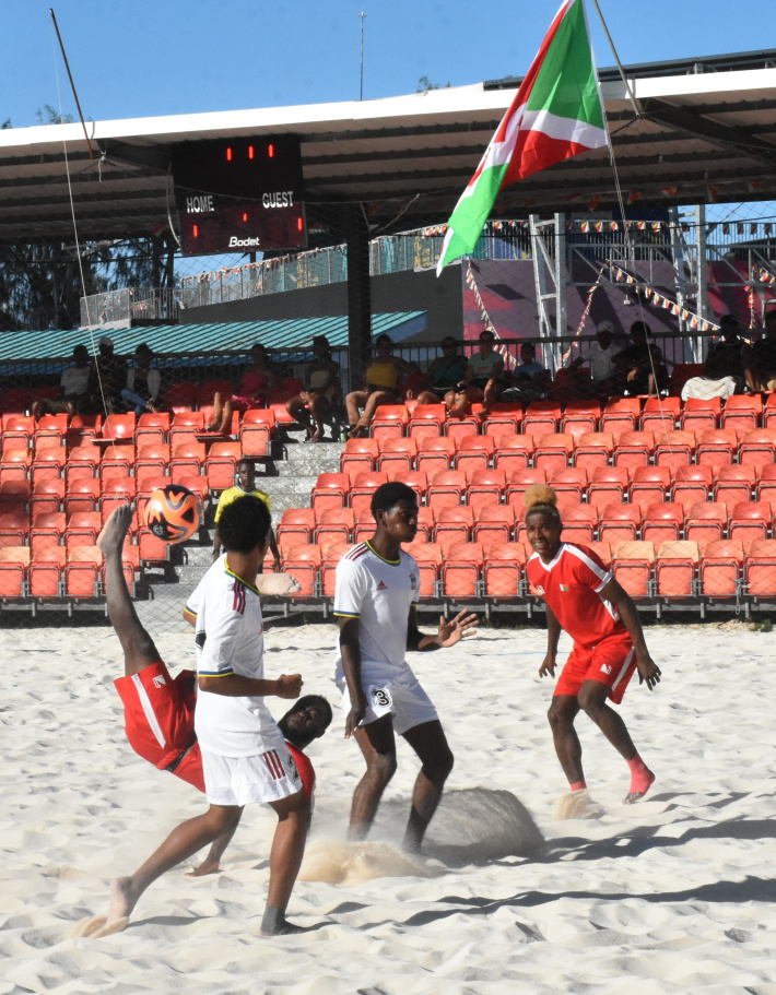 Beach Soccer: Seychelles Independence Day International Tournament
