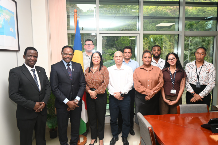 Minister Laporte meets MOESNA secretary general to strengthen maritime cooperation