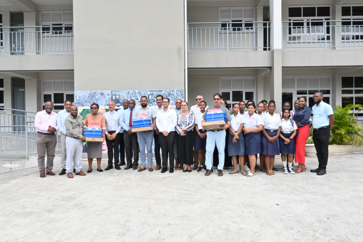 Frontier technology clubs launched with robotics kits and laptops