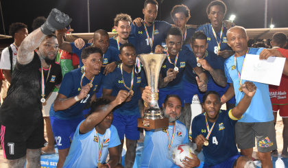 Beach Soccer: Seychelles Independence Day International Tournament