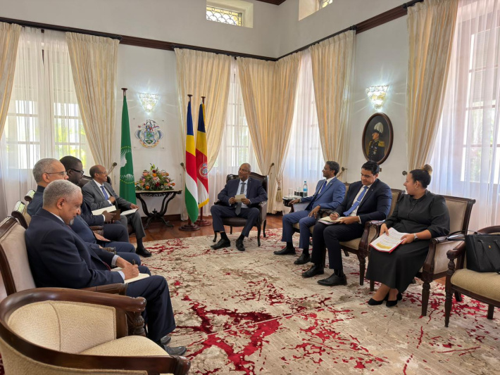 President Herminie and AUC chairperson reaffirm commitment to African unity and cooperation