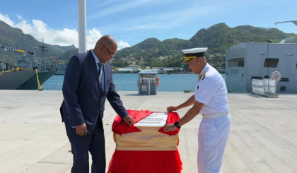 New 150-metre jetty strengthens Seychelles Coast Guard operations