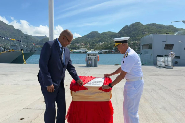 New 150-metre jetty strengthens Seychelles Coast Guard operations