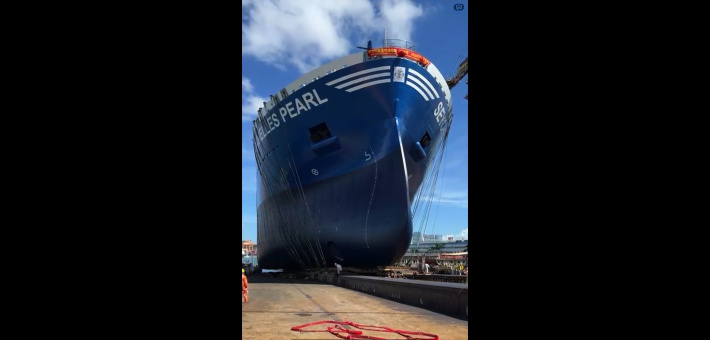 Seypec’s new tanker prepares for sea trials